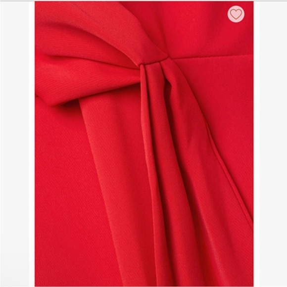 (NWOT ) Jay Godfrey Jayne Red Holiday Jumpsuit - Picture 4 of 5